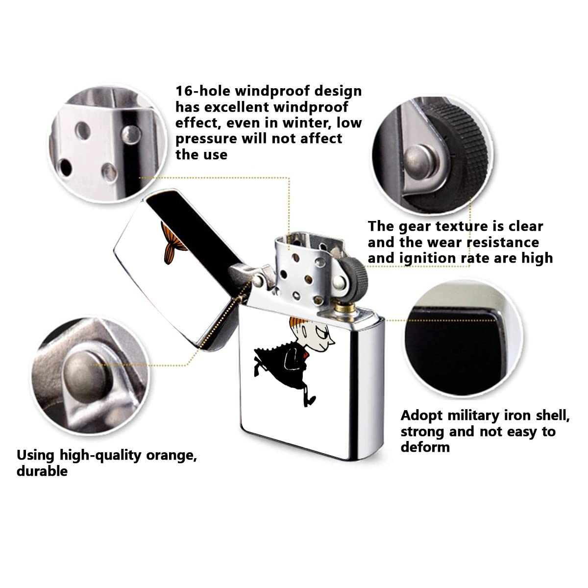 Amazon.co.jp: ジッポライター ムーミン ZIPPO兼用ケース ライター